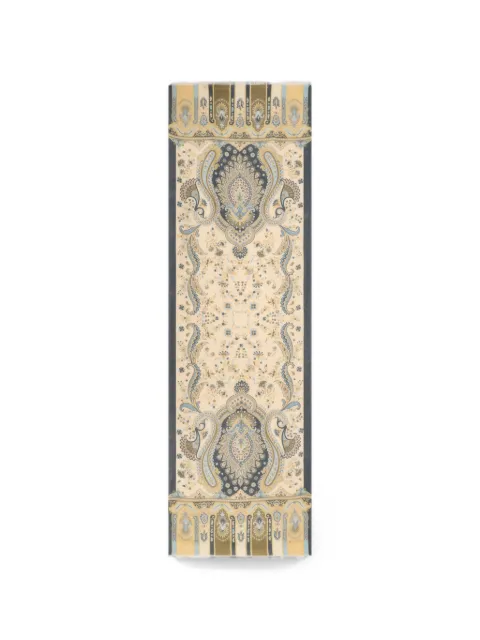 ETRO modal and cashmere scarf with Paisley motif Neutrals WATA0005AK1AH