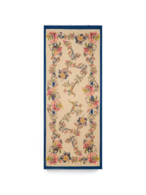 ETRO floral-jacquard scarf Neutrals WATA0010AQ13E