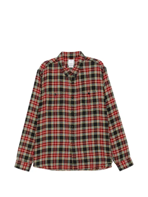 visvim Larrikan check shirt Red 126105011014
