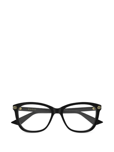 Gucci Eyewear Double G cat-eye glasses Black GG2113O
