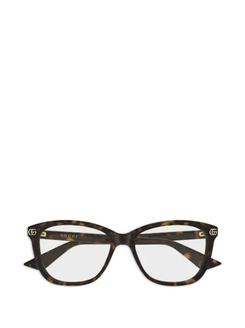 Gucci Eyewear Double G glasses Brown GG2113O