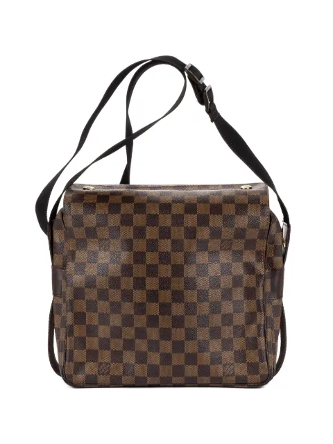 Louis Vuitton Pre-Owned Damier Ebène Naviglio messenger bag Brown SR1013