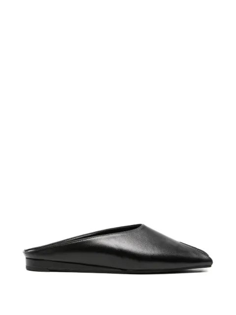 biancadi Bianca leather sandals Black S315