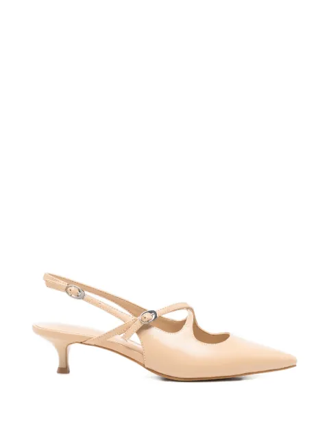 GUESS USA pointed-toe slingback pumps Neutrals FLJCSRLEA05NUDE