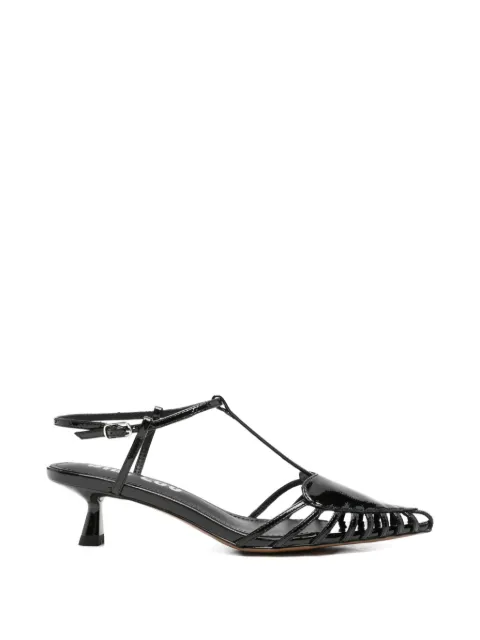 Bibi Lou May heart-motif sandals Black 678Z21VK