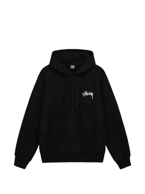 Stüssy 8 Ball Fade drawstring hoodie Black STUS446