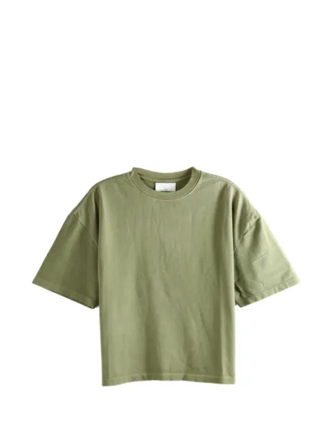 The Elder Statesman Playa crew-neck drop-shoulder T-shirt Green 260024