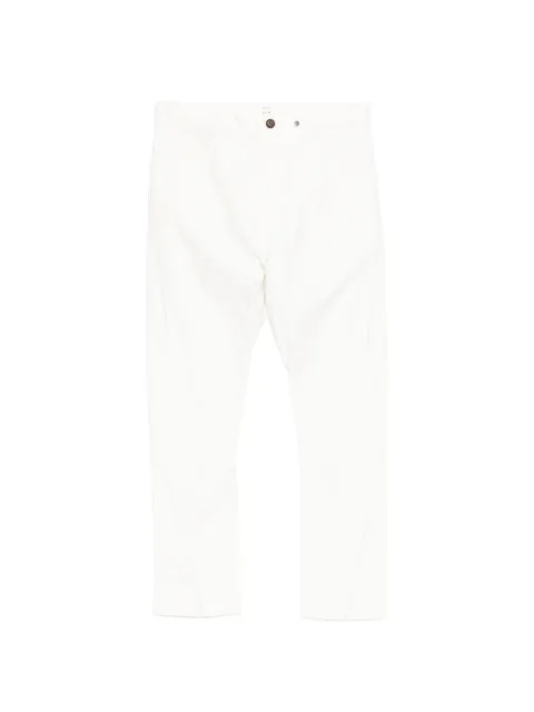 69 BY ISAAC SELLAM straight-leg trousers White LC4POCKETSARMUREBLNC