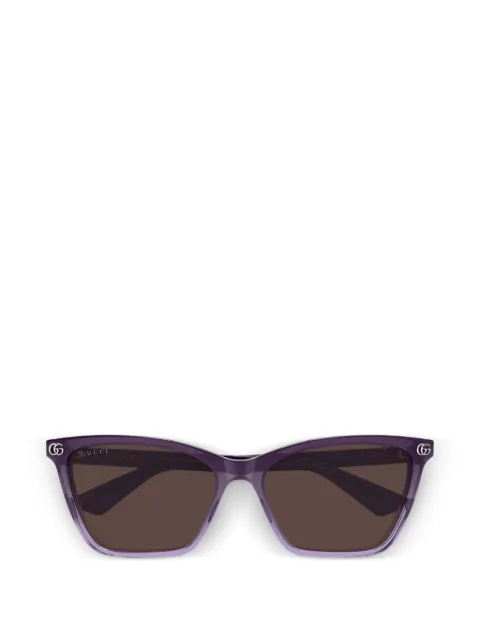 Gucci Eyewear Double G cat-eye sunglasses Purple GG2111S