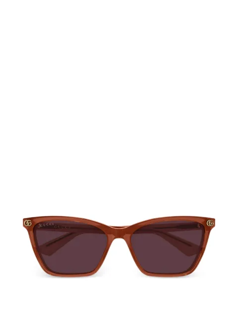 Gucci Eyewear Double G cat-eye sunglasses Brown GG2111S