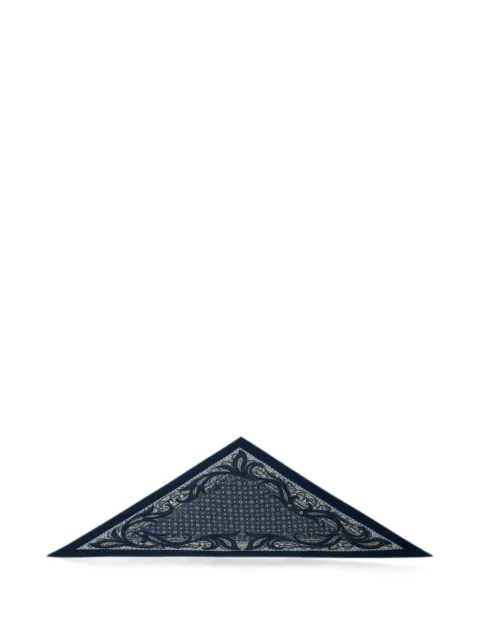 ETRO triangular scarf Blue MAXA0013AK1BW