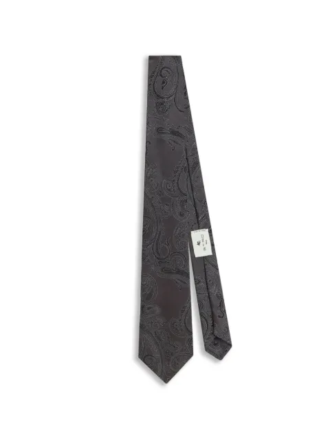 ETRO paisley-jacquard tie Grey MASA0001AQ12D