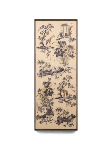 ETRO wool and cashmere scarf with floral motif Neutrals WATA0010AK19F