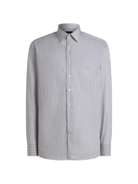 ETRO striped cotton shirt White MRIB000299TR5B3