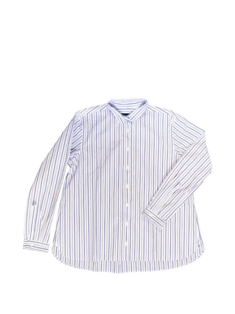 Bergfabel Tyrol striped shirt White BFWSH91K161