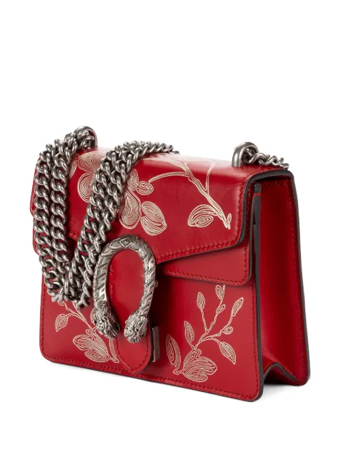 Gucci Pre-Owned Dionysus floral-print shoulder bag Red 421970520981