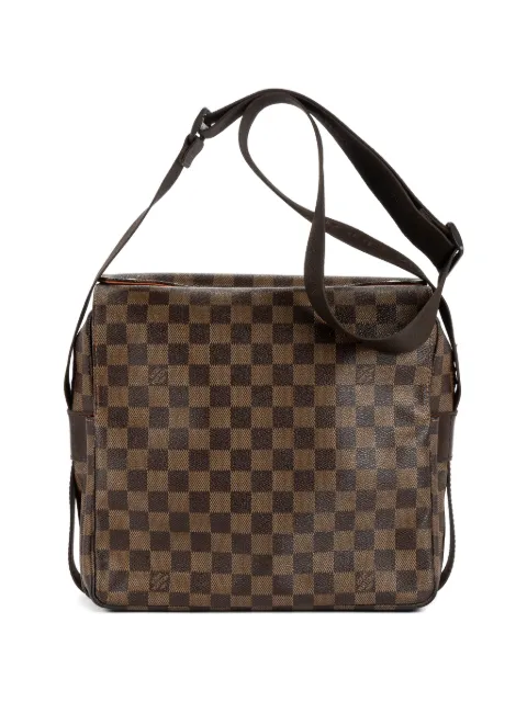 Louis Vuitton Pre-Owned Damier Ebène Naviglio messenger bag Brown SR0095