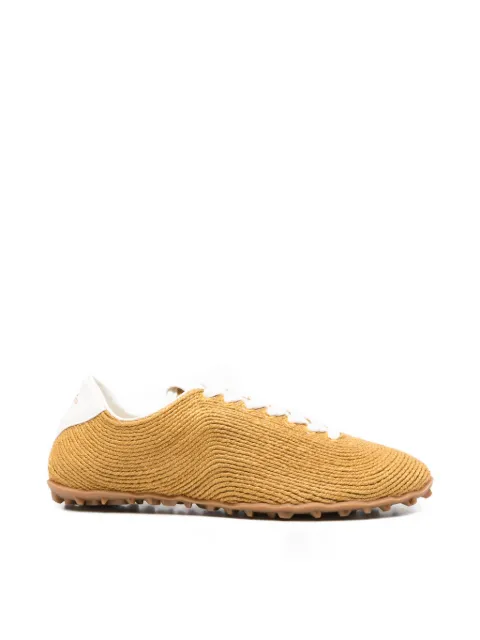 Palomitas By Paloma Barcelò Hester woven lace-up sneakers Neutrals 311905