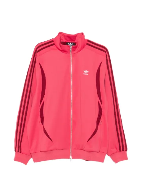 adidas Wales Bonner stripe-detail track sweater Pink KF5016