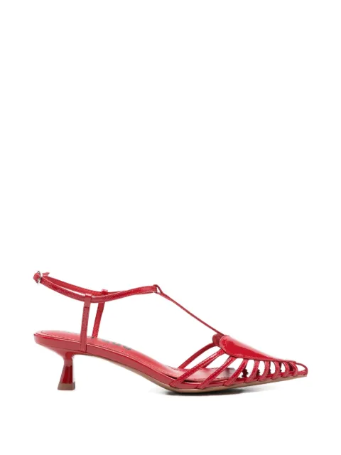 Bibi Lou May heart-motif sandals Red 678Z21VK