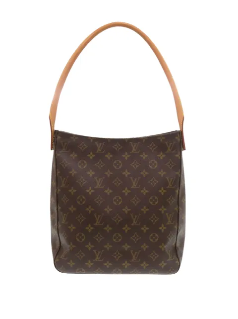 Louis Vuitton Pre-Owned 2002 Monogram Looping GM shoulder bag Brown HZTV4R91MUUBN13Y