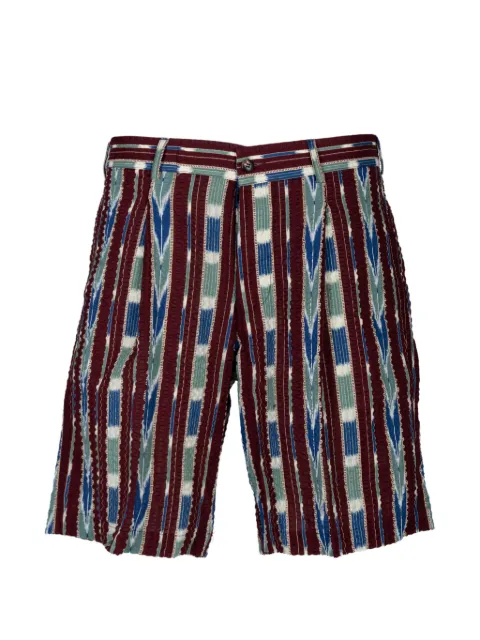 Doppiaa belt-loops shorts Red AAMBALAAB5501