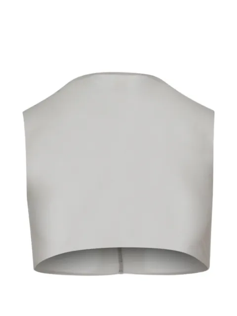 Rick Owens sleeveless crop top Neutrals RO01F6171TUS