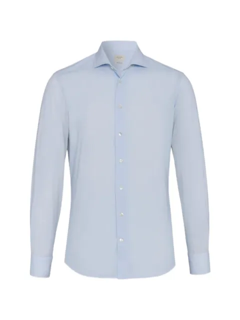 Traiano Milano long-sleeve buttoned shirt Blue T1012311