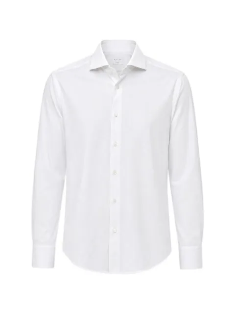Xacus long-sleeve spread-collar shirt White ACT558ML21650001
