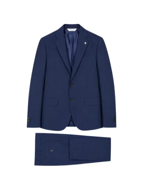 Manuel Ritz single-breasted two-piece suit Blue 4032A3109263135