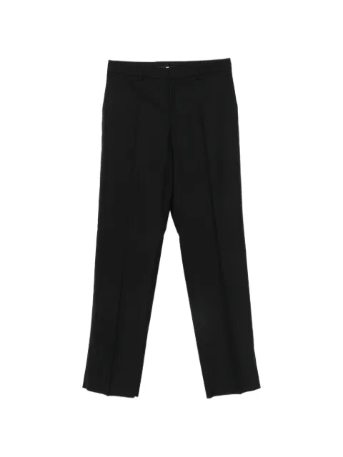 Moschino pressed-crease trousers Black A03055221