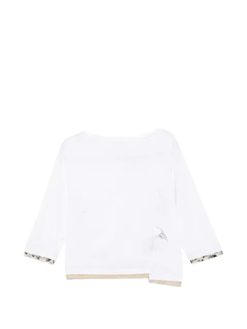 Undercover butterfly-print layered T-shirt White UC1F18022