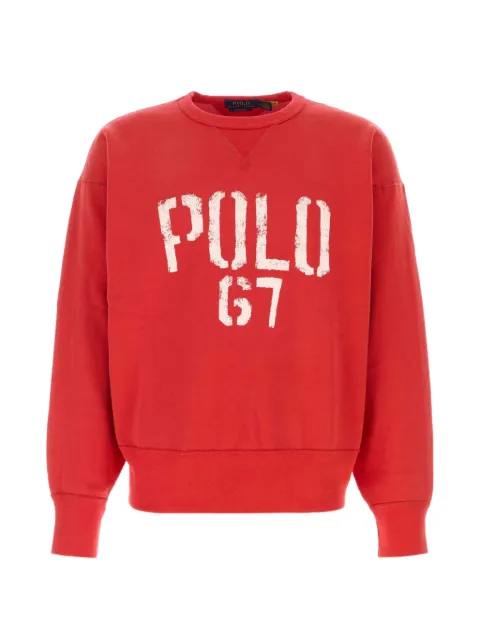 Polo Ralph Lauren logo-print sweatshirt Red 710B14576003
