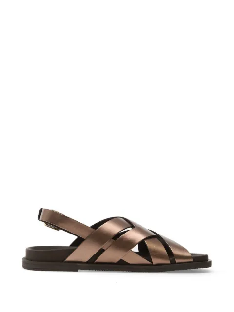 Geox Adelash crossover-strap sandals Brown D55YWA000CFC5005