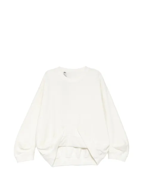 marina yee crew-neck sweatshirt White SS260010002MYSWEETKANGU
