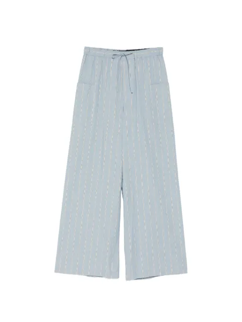 marina yee striped drawstring trousers Blue SS260130565JUNO