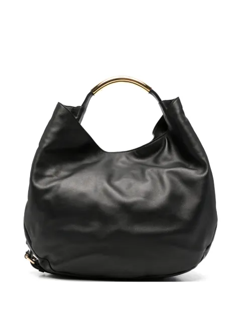 Moschino logo-plaque tote bag Black MC4184PP1POA0