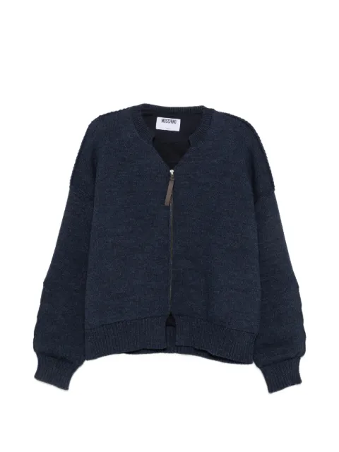 Moschino zip-up jacket Blue A06805210