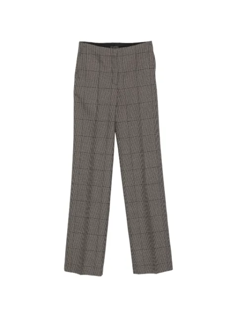 Mugler houndstooth-pattern tailored trousers Grey 26F1PA05301040