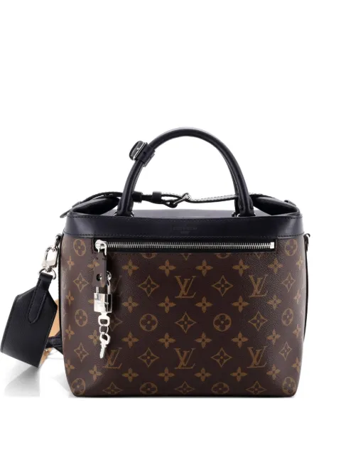 Louis Vuitton Pre-Owned City Cruiser Handbag Monogram Canvas and Leather PM satchel Black XRHDVDXB5DK7765V