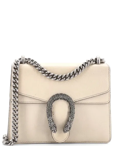 Gucci Pre-Owned Dionysus Bag Leather Mini crossbody bag Neutrals W3EGGTB0PMYEVR9K