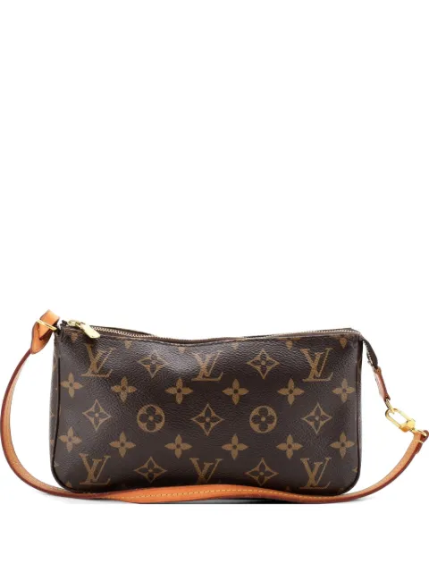Louis Vuitton Pre-Owned Pochette Accessoires NM Monogram Canvas clutch bag Brown STHQ7249ZU1930Q0