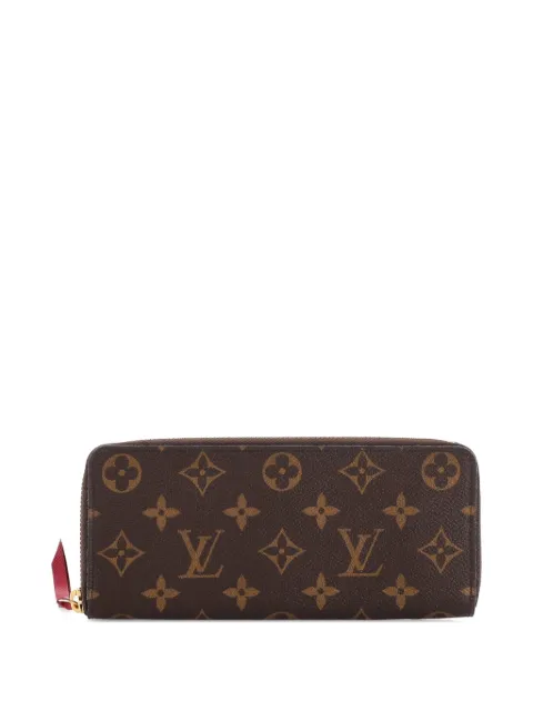 Louis Vuitton Pre-Owned Clemence Wallet Monogram Canvas small wallets Brown 41YNMKD9L6UICAMK