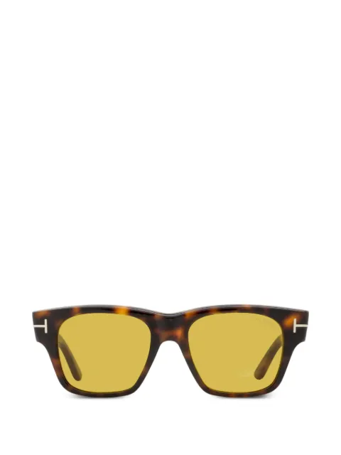 TOM FORD Eyewear Caine square-frame sunglasses Brown FT1280