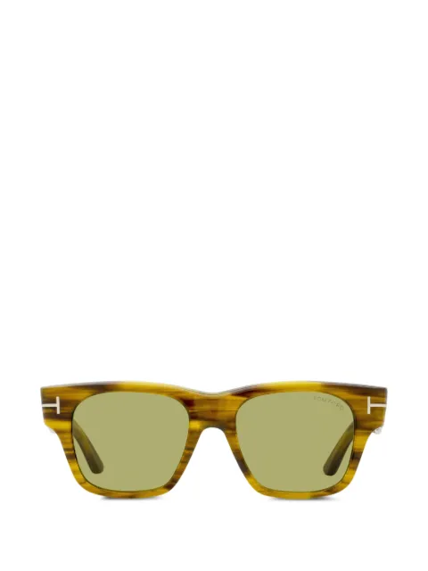 TOM FORD Eyewear Caine square-frame sunglasses Brown FT1280