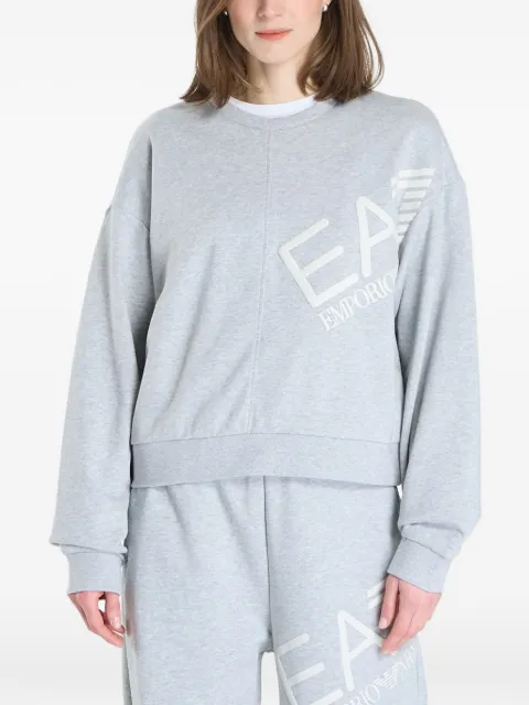 Ea7 Emporio Armani logo-print sweatshirt Grey 7W000966AF12473O8002