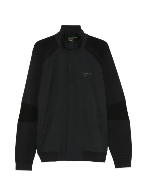BOSS x Porsche Spirit zip-fastening sweatshirt Black 50558355