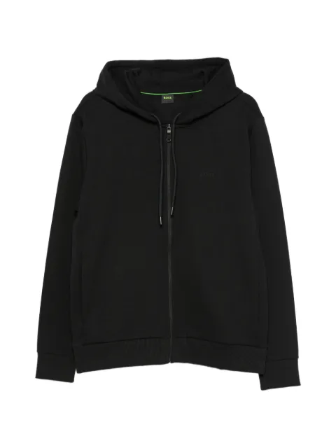 BOSS zip-up hoodie Black 50555495
