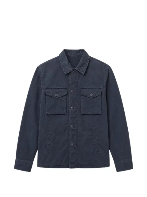 HARTFORD Jonah button-up pocket-detail jacket Blue BFE312301