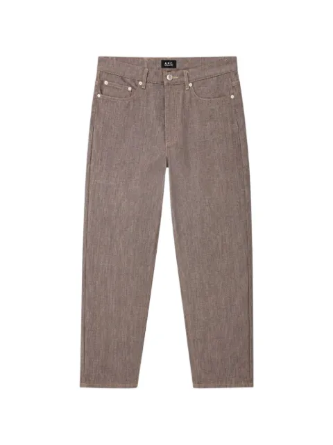 A.P.C. Jean Martin straight-leg five-pocket jeans Brown COHLXH09121CAEMARRON
